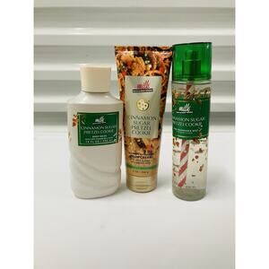 bath & body works cinnamon sugar pretzel cookie shower gel cream Fragrance Mist